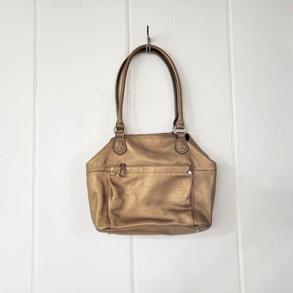 Tignanello Copper  Leather Purse - Picture 1 of 8